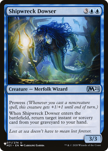 Shipwreck Dowser (LIST-071/274) - The List、Wizards of the Coast、kayou