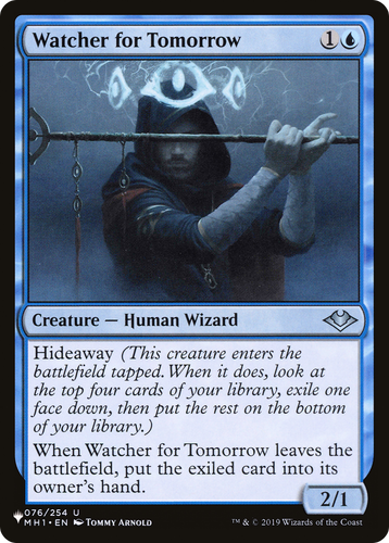 Watcher for Tomorrow (LIST-076/254) - The List、Wizards of the Coast、kayou