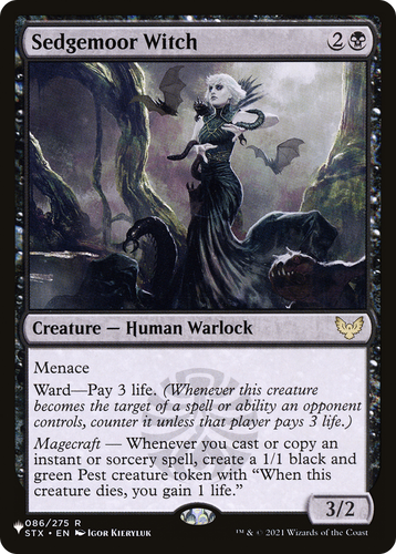 Sedgemoor Witch (LIST-086/275) - The List、Wizards of the Coast、kayou