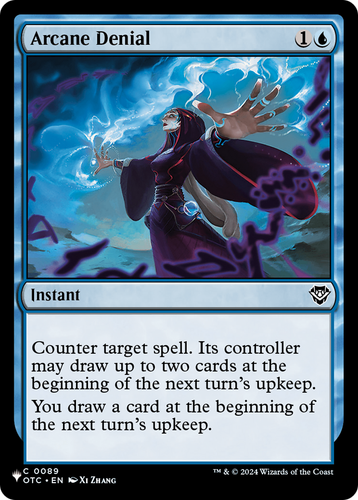 Arcane Denial (OTC) (LIST-089) - The List、Wizards of the Coast、kayou