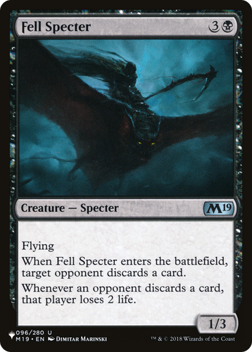 Fell Specter (LIST-096/280) - The List、Wizards of the Coast、kayou
