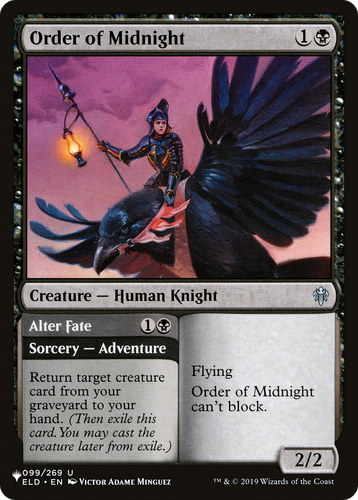 Order of Midnight (LIST-099/269) - The List、Wizards of the Coast、kayou