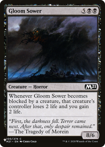 Gloom Sower (LIST-100/274) - The List、Wizards of the Coast、kayou