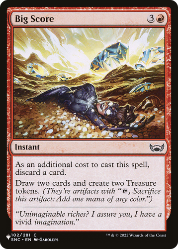 Big Score (LIST-102/281) - The List、Wizards of the Coast、kayou