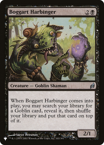 Boggart Harbinger (LIST-102/301) - The List、Wizards of the Coast、kayou