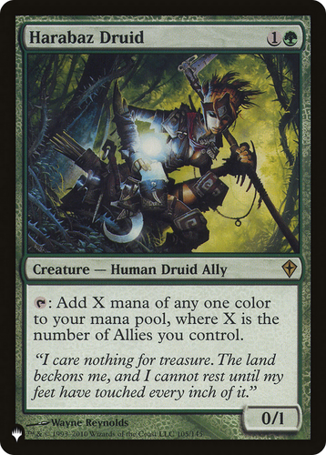 Harabaz Druid (LIST-105/145) - The List、Wizards of the Coast、kayou