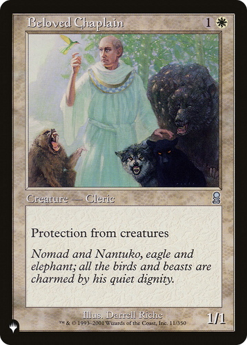 Beloved Chaplain (LIST-11/350) - The List、Wizards of the Coast、kayou