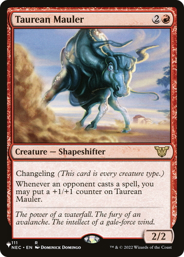 Taurean Mauler (NEC) (LIST-111/038) - The List、Wizards of the Coast、kayou