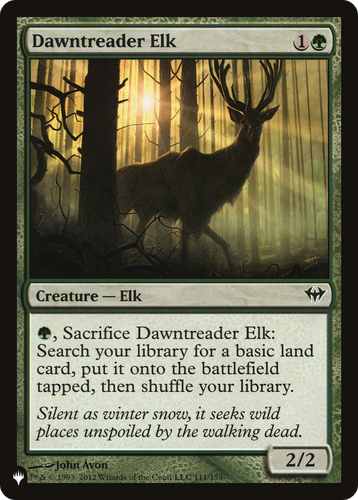 Dawntreader Elk (LIST-111/158) - The List、Wizards of the Coast、kayou