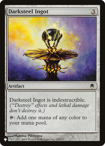 Darksteel Ingot (LIST-112/165) - The List、Wizards of the Coast、kayou