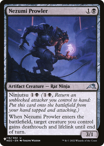 Nezumi Prowler (LIST-116/302) - The List、Wizards of the Coast、kayou