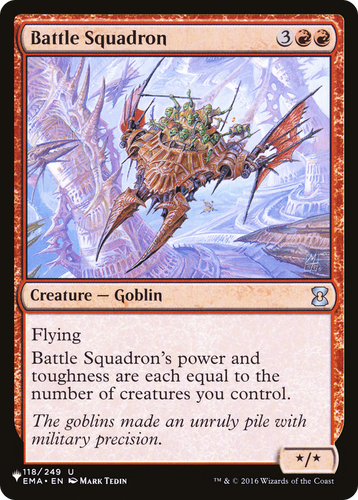 Battle Squadron (LIST-118/249) - The List、Wizards of the Coast、kayou