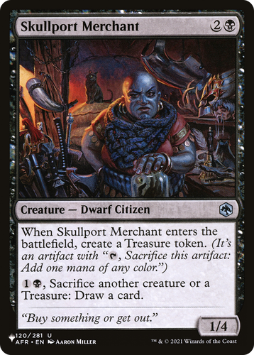 Skullport Merchant (LIST-120/281) - The List、Wizards of the Coast、kayou