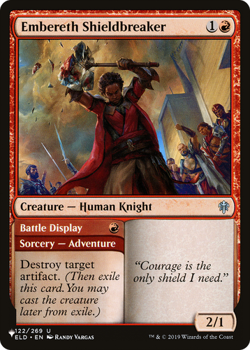 Embereth Shieldbreaker (LIST-122/269) - The List、Wizards of the Coast、kayou