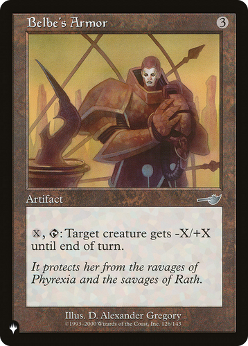 Belbe's Armor (LIST-126/143) - The List、Wizards of the Coast、kayou