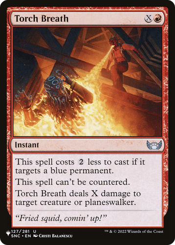 Torch Breath (LIST-127/281) - The List、Wizards of the Coast、kayou