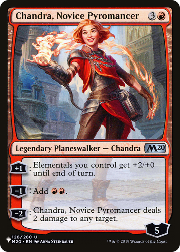 Chandra, Novice Pyromancer (LIST-128/280) - The List、Wizards of the Coast、kayou