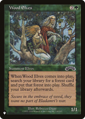 Wood Elves (LIST-130/143) - The List、Wizards of the Coast、kayou