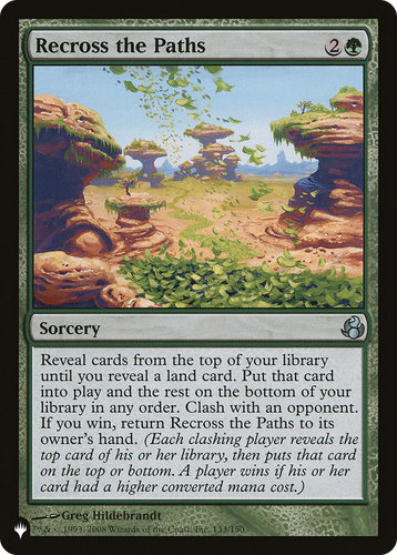 Recross the Paths (LIST-133/150) - The List、Wizards of the Coast、kayou