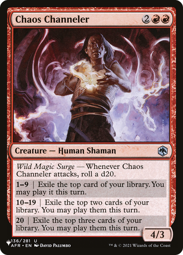 Chaos Channeler (LIST-136/281) - The List、Wizards of the Coast、kayou