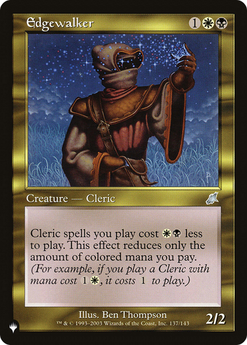 Edgewalker (LIST-137/143) - The List、Wizards of the Coast、kayou