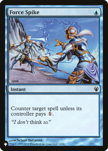 Force Spike (LIST-14/90) - The List、Wizards of the Coast、kayou