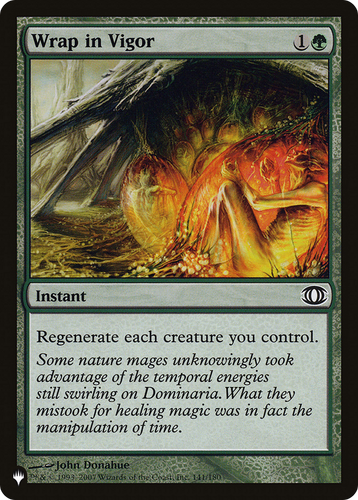 Wrap in Vigor (LIST-141/180) - The List、Wizards of the Coast、kayou