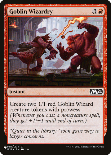 Goblin Wizardry (LIST-148/274) - The List、Wizards of the Coast、kayou