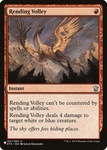 Rending Volley (LIST-150/264) - The List、Wizards of the Coast、kayou
