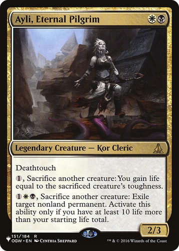 Ayli, Eternal Pilgrim (LIST-151/184) - The List、Wizards of the Coast、kayou