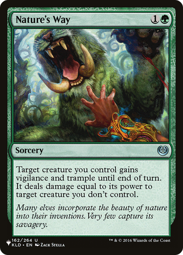 Nature's Way (LIST-162/264) - The List、Wizards of the Coast、kayou