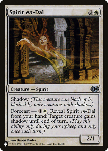 Spirit en-Dal (LIST-17/180) - The List、Wizards of the Coast、kayou