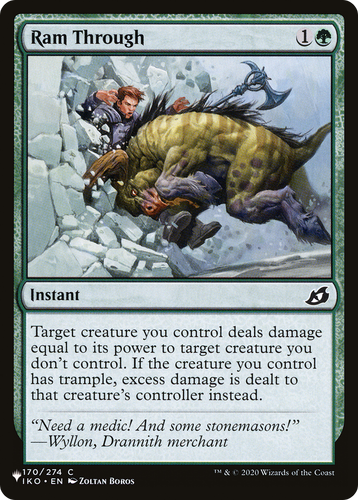 Ram Through (LIST-170/274) - The List、Wizards of the Coast、kayou