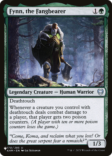 Fynn, the Fangbearer (LIST-170/285) - The List、Wizards of the Coast、kayou