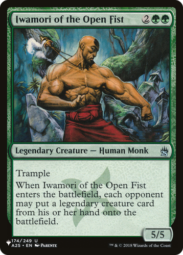 Iwamori of the Open Fist (LIST-174/249) - The List、Wizards of the Coast、kayou