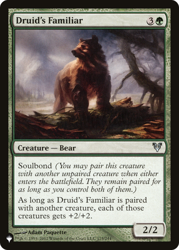 Druid's Familiar (LIST-175/244) - The List、Wizards of the Coast、kayou