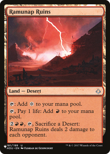 Ramunap Ruins (LIST-181/199) - The List、Wizards of the Coast、kayou
