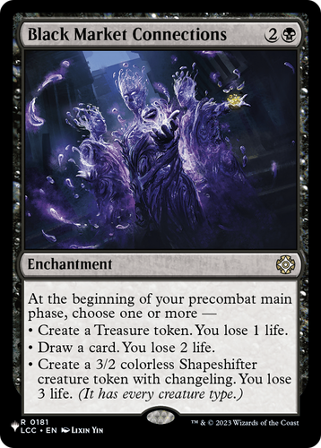 Black Market Connections (LIST-181) - The List、Wizards of the Coast、kayou