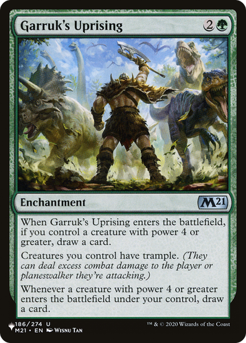 Garruk's Uprising (LIST-186/274) - The List、Wizards of the Coast、kayou