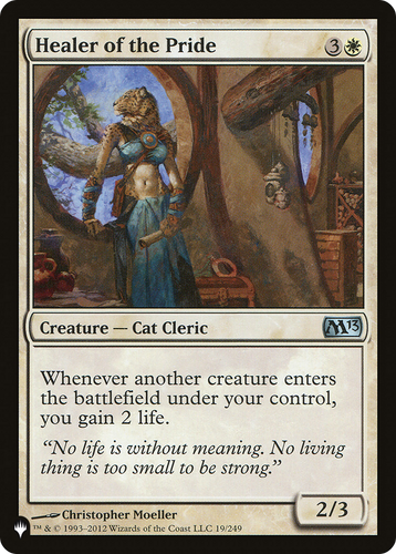 Healer of the Pride (LIST-19/249) - The List、Wizards of the Coast、kayou