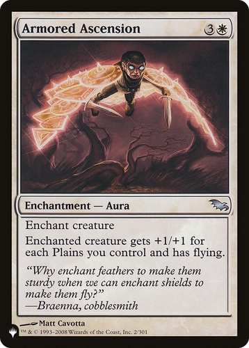 Armored Ascension (LIST-2/301) - The List、Wizards of the Coast、kayou