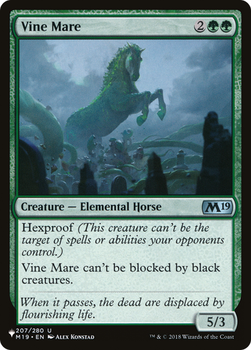 Vine Mare (LIST-207/280) - The List、Wizards of the Coast、kayou