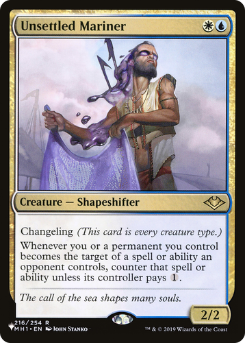 Unsettled Mariner (LIST-216/254) - The List、Wizards of the Coast、kayou