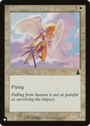 Tormented Angel (LIST-22/143) - The List、Wizards of the Coast、kayou