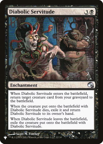 Diabolic Servitude (LIST-22/30) - The List、Wizards of the Coast、kayou