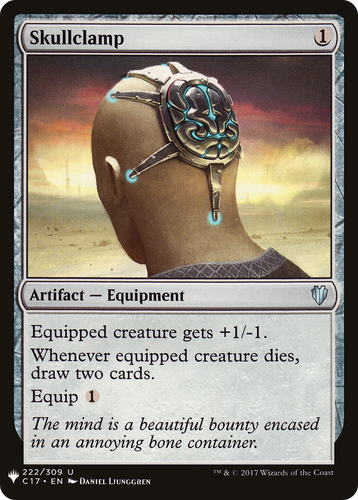 Skullclamp (C17) (LIST-222) - The List、Wizards of the Coast、kayou