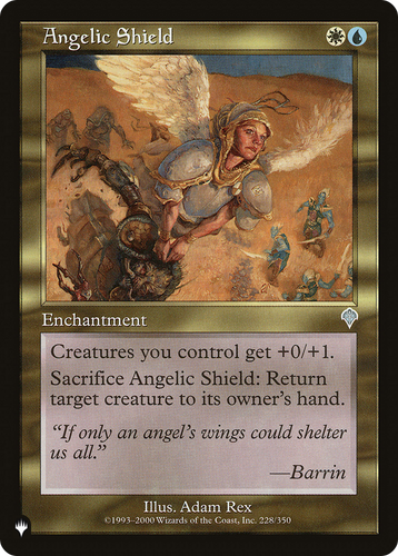 Angelic Shield (LIST-228/350) - The List、Wizards of the Coast、kayou