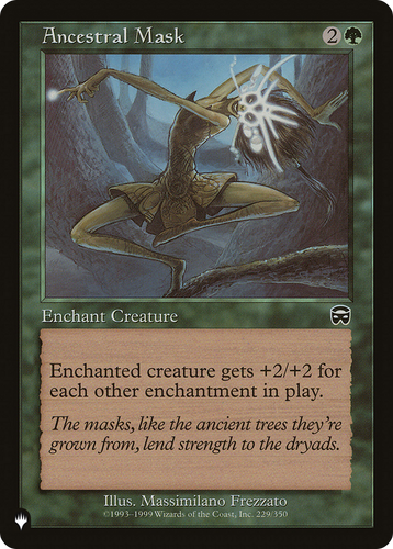 Ancestral Mask (MMQ) (LIST-229/350) - The List、Wizards of the Coast、kayou