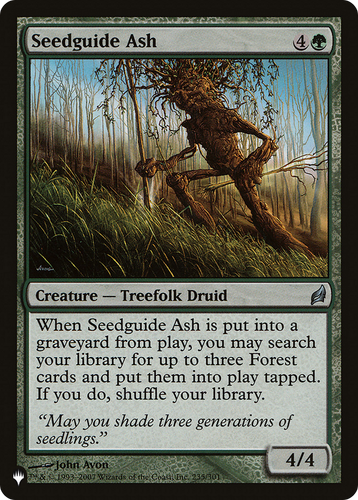 Seedguide Ash (LIST-235/301) - The List、Wizards of the Coast、kayou