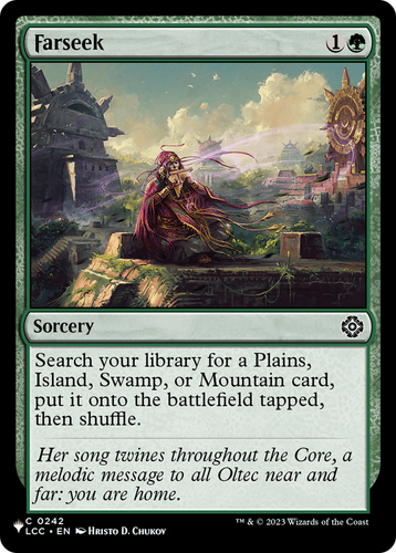 Farseek (LCC) (LIST-242) - The List、Wizards of the Coast、kayou